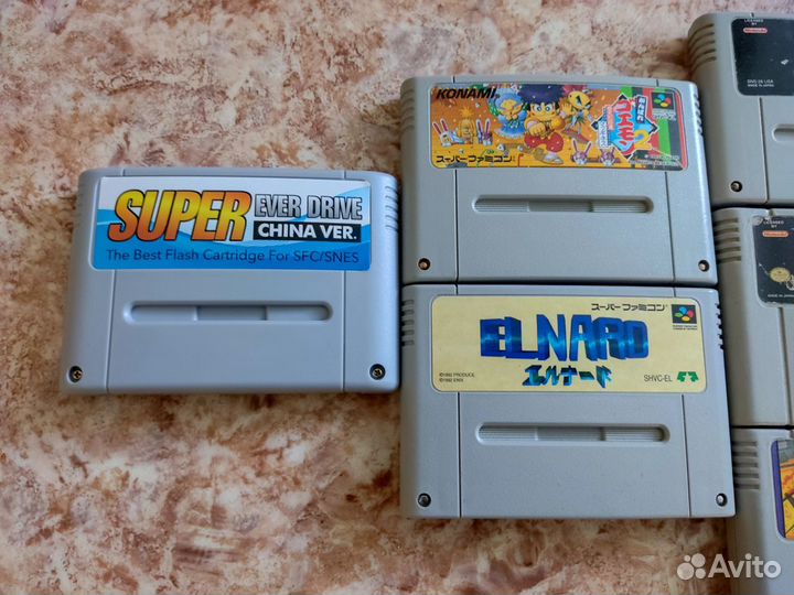 Super Nintendo игры и Everdive