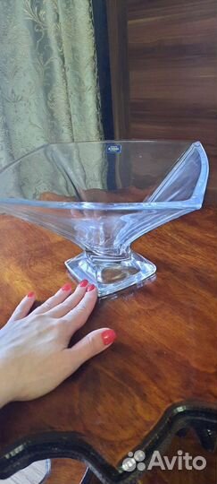 Ваза конфетница богемия