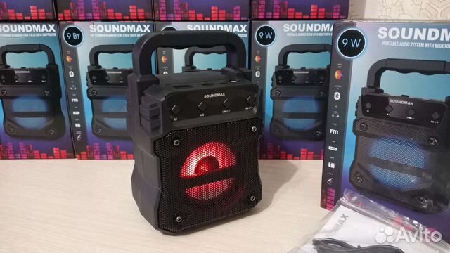 Беспроводная Bluetooth колонка с радио, новая