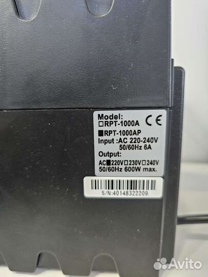 Ибп powercom RPT-1000AP