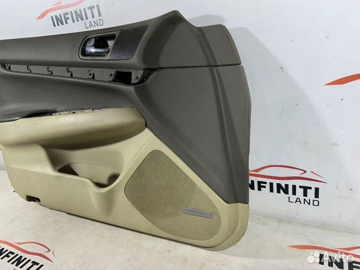 Обшивка двери передняя левая Infiniti G35 V36