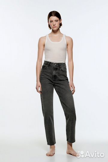 Джинсы zara 90s mom jeans 34