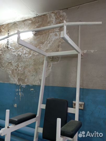 Тренажер. Турник, брусья, пресс. Напольный