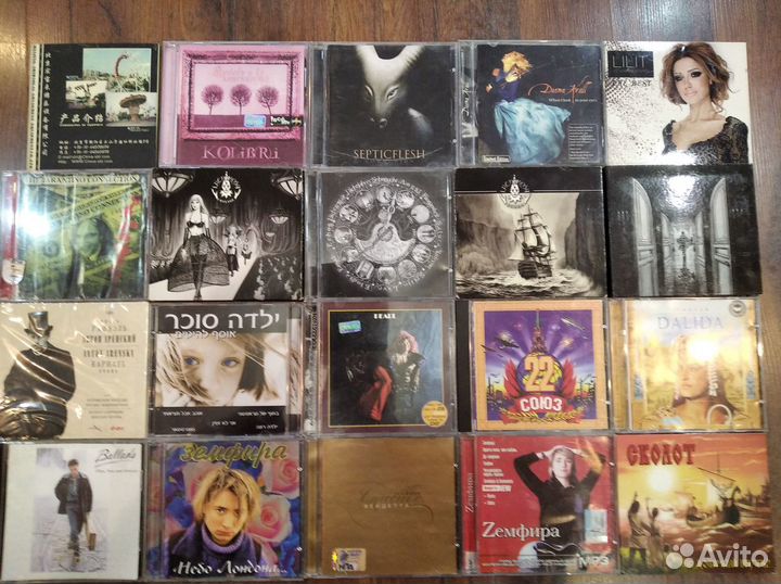 Диски CD и MP-3 (рок поп шансон)(2)