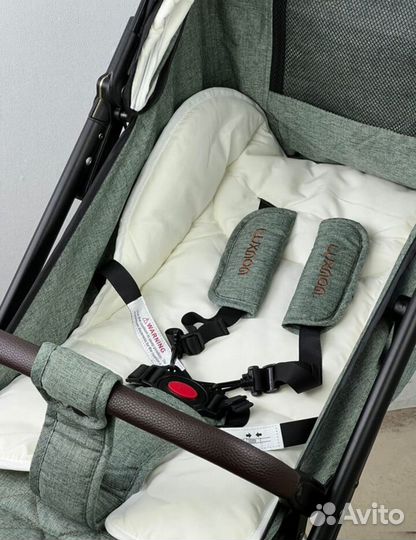 Коляска прогулочная Новая вездеход (олива)