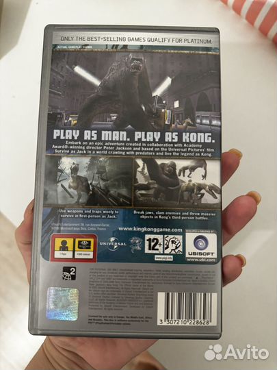 Игра для psp king kong диск