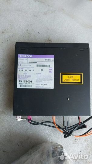 Проигрыватель CD DVD Volvo XC60