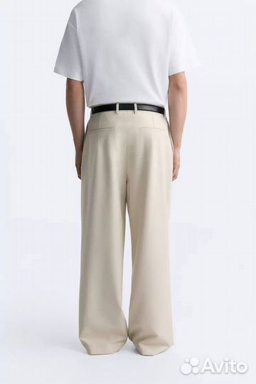 Широкие брюки стильные унисекс (тренд 2025)