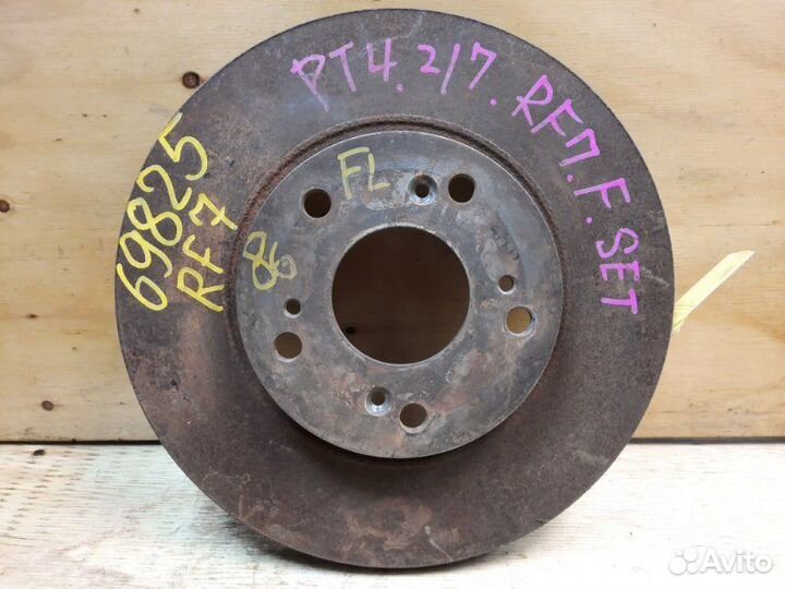 Диск тормозной передний Honda Stepwgn RF7 K24A