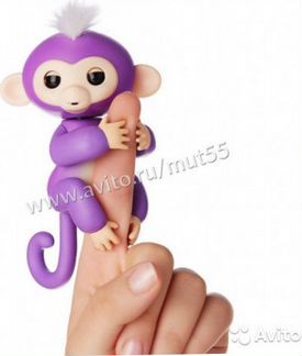 Интерактивная обезьянка Fingerlings полный набор ф