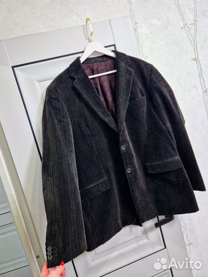 Пиджак мужской 54 56 вельвет