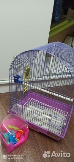 Клетка для попугая бу