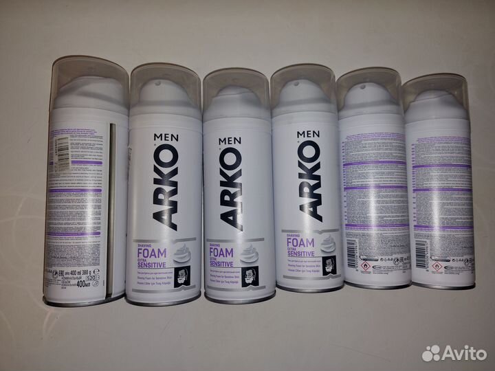 Пена для бритья Arko MEN Sensitive, 400 мл