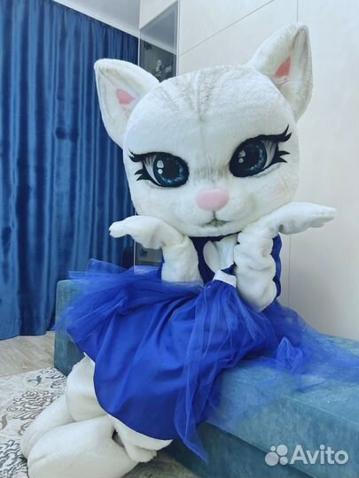 Аниматор. Поздравить. Ростовая кукла. Кошка мишка
