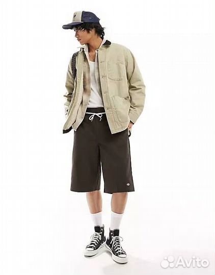 Шорты Dickies loose fit 13, Dark Brown