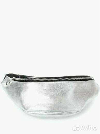 Новая сумка поясная, нат. кожа