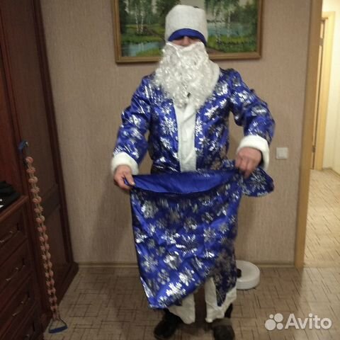 Костюм деда мороза взрослый