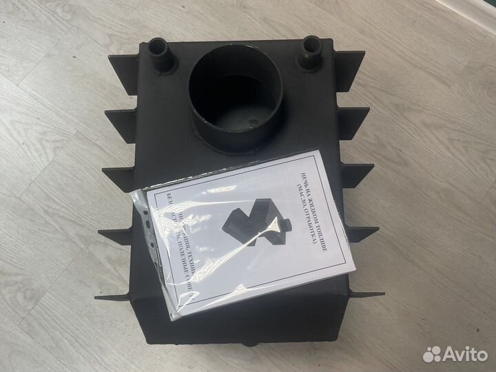 Печь на отработке с водяным контуром