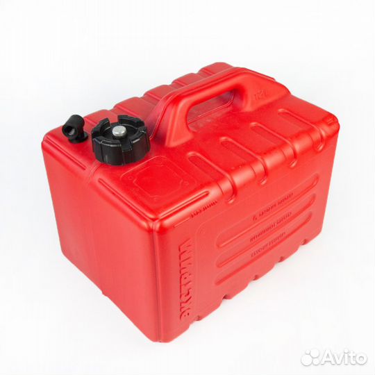 Бак для лодочного мотора 12 литров с фитингом