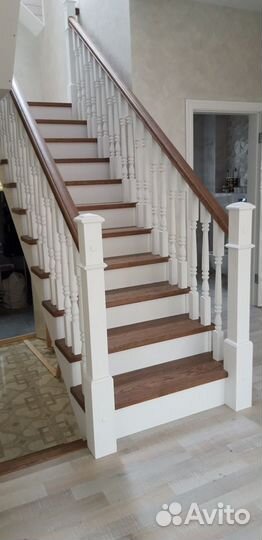 Изготовление лестниц из масива любых пород дерева