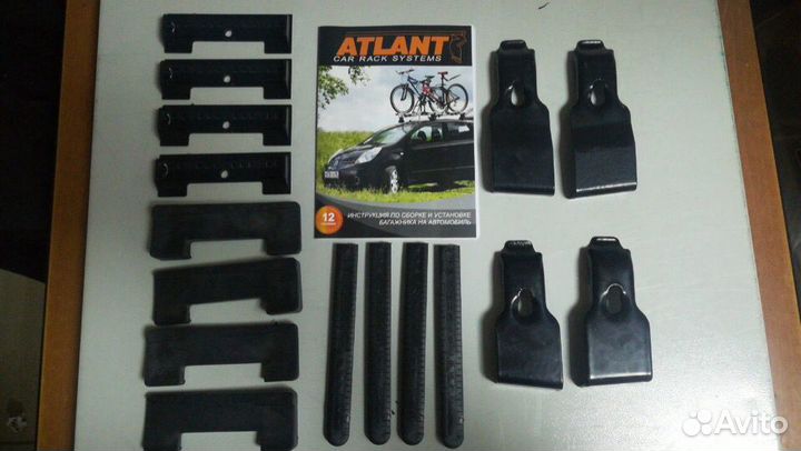 Багажник на крышу Тойота хайлюкс 05.(4-dr picup)