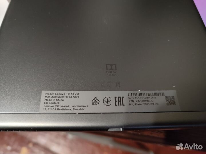 Lenovo tab M10 fhd plus