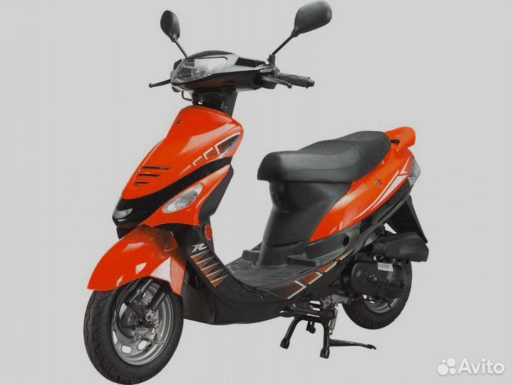 Скутер racer rc50qt-3 meteor красный