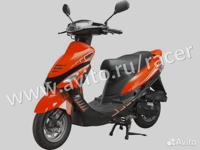 Скутер racer rc50qt-3 meteor красный