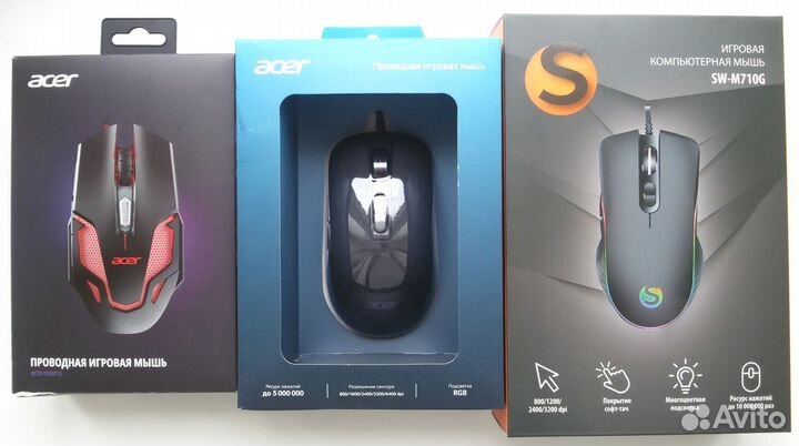 Мыши игровые Acer SunWind