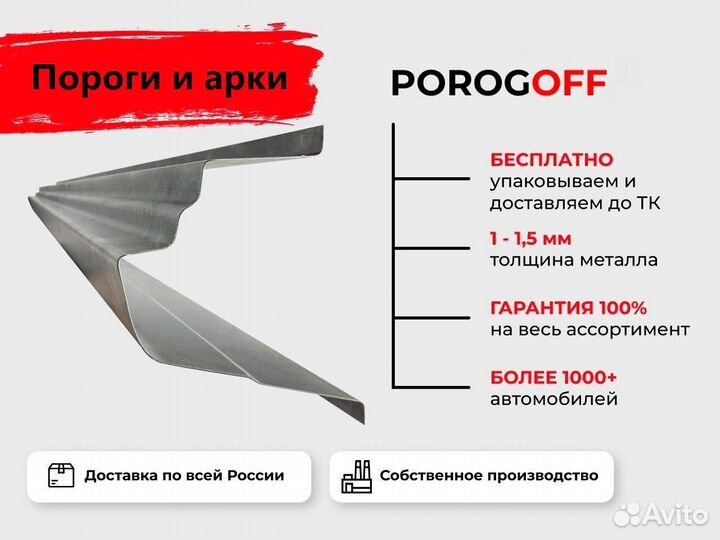 Ремонтные пороги Ford C-Max