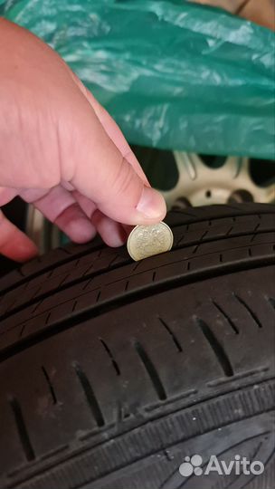 Комплект японской резины с дисками 4шт r14