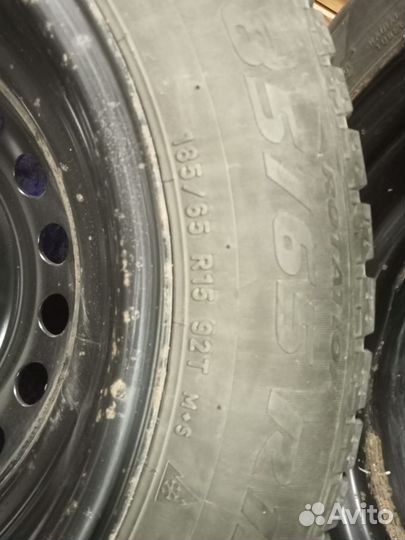 Колеса в сборе шипованные