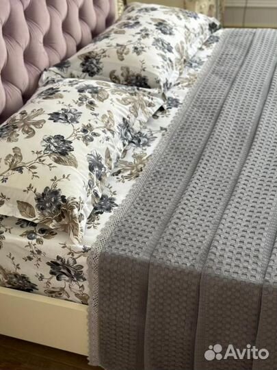 Плед покрывало хлопок