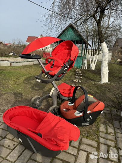 Коляска 3 в 1 Stokke