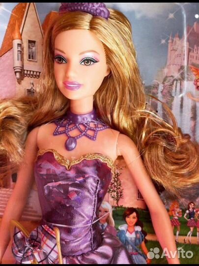 Барби в коробке barbie princess academy