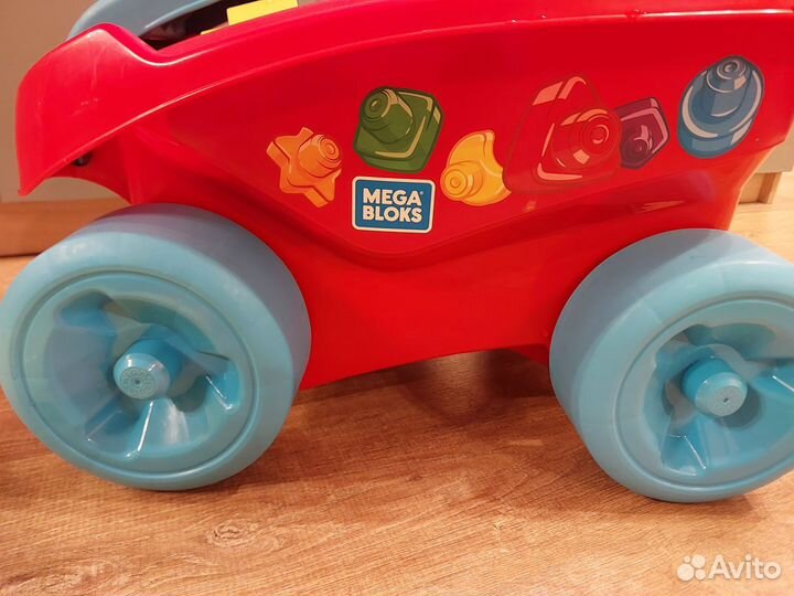 Тележка сортер конструктор mega blocks