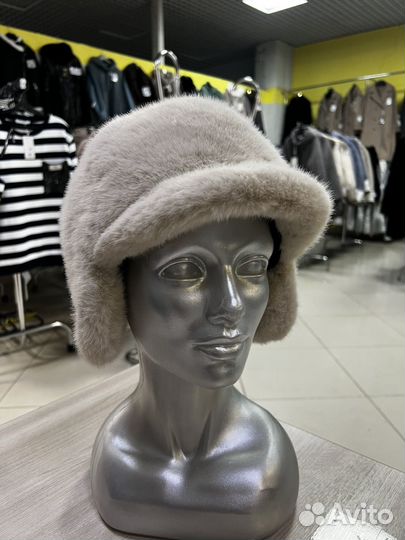 Шапка ушанка женская