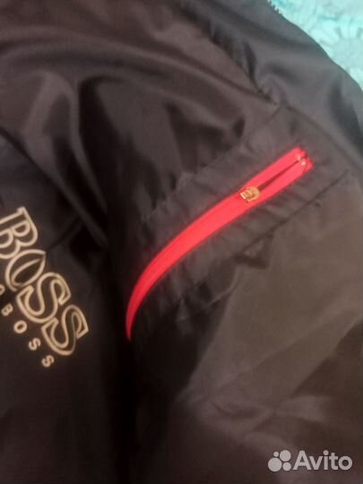 Зимний пуховик hugo boss