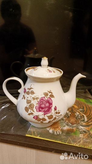 Кофейник фарфор СССР