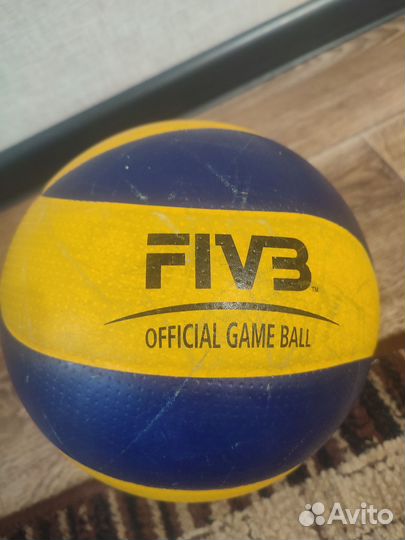 Волейбольный мяч вфв mikasa mva200