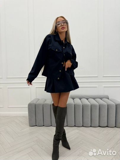 Костюм женский с юбкой miu miu