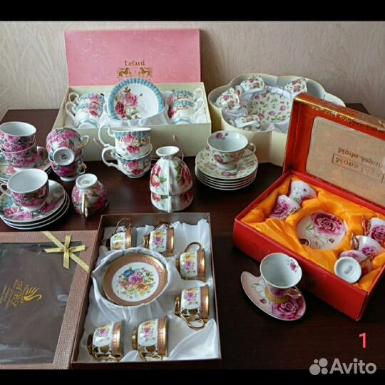 Чайный сервиз фарфор