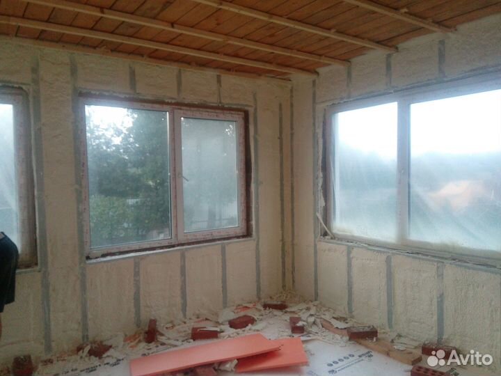 Утепление пенополиуретаном