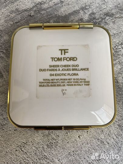 Tom ford румяна exotic flora