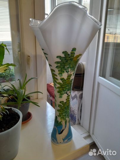 Ваза для цветов большая высота 55 см