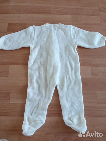 Вязанный комбинезон