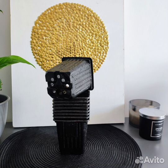 Горшки, кашпо, для рассады, шпалера, корзина