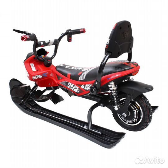 Электро снегокат Snow Razor Moto red