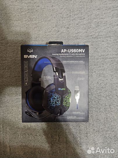 Игровые наушники sven