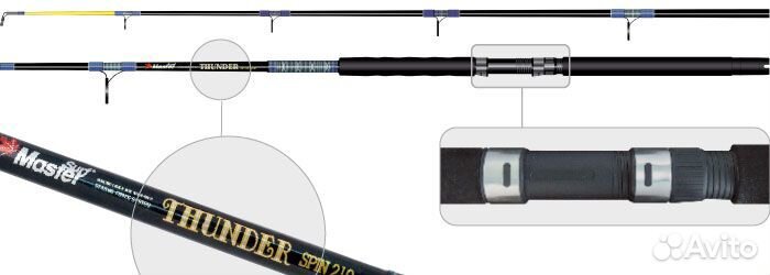 Спиннинг surf master 1354 thunder